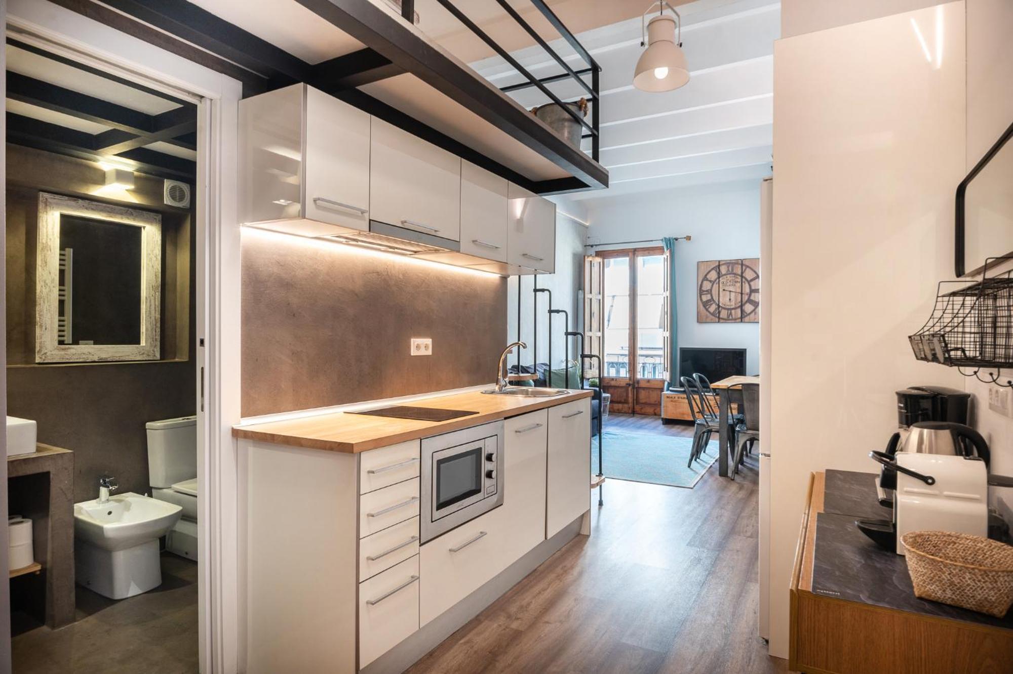 Beautiful Renovated Loft Minutes From The Beach Βαρκελώνη Εξωτερικό φωτογραφία